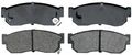 Raybestos Sgd275m Service Grade Semi-metallic Disc Brake Pad Set 