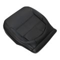 4pc Front Bottom Top Leather Seat Cover Black For Volkswagen Jetta 2011 2012 2013 2014 2015 2016 2017