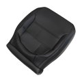 4pc Front Bottom Top Leather Seat Cover Black For Volkswagen Jetta 2011 2012 2013 2014 2015 2016 2017