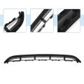 Front Lower Hood Bumper Grille For Audi Q7 2010-2015 Sport Style Black Abs Plastic Oe Number 4l0807683e