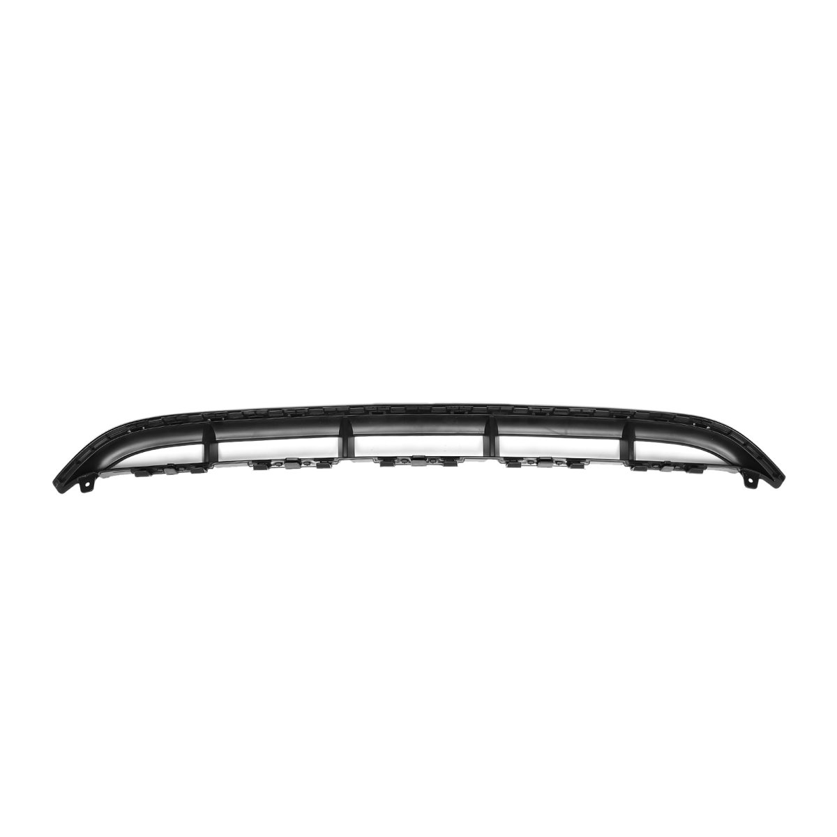 Front Lower Hood Bumper Grille For Audi Q7 2010-2015 Sport Style Black Abs Plastic Oe Number 4l0807683e