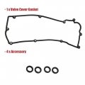 X Autohaux 1 Set Vs50593r Engine Valve Cover Gasket For Hyundai Accent Base 2003-2004 Gl 2001-2004