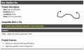 Marketplace Auto Parts Rear Stabilizer Bar 28mm Diameter Compatible With 2002-2006 Chevy Avalanche 1500