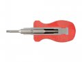 Tekton 3-in-1 Stubby Torx Driver T10 X T15 Red Dmt17003 