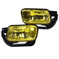 Front Bumper Fog Lights Assembly For Dodge Ram 1500 2009 2010 2011 2012 Yellow Lens Driving Lamps W Bracket H10 12v 42w Halogen 