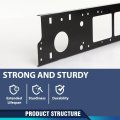 Front Bumper Panel Reinforcement For Ram 1500 2019 2024 Black Steel Part Number 68313531aa