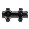 Tie Rod End Adjusting Sleeve For 2008 2009 2010 Dodge Ram 1500 2500 3500 Steel Black Medium Thread Front Position 