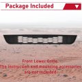Hecasa Bottom Lower Grille Compatible With 2013 2014 Ford Mustang W O Appearance Package Replace For Dr3z17k945ab Front Bumper