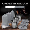 6 Pack Reusable Coffee Filter For Keurig 1 0 Brewers Fit B30 B40 B50 B60 B70 Series Refillable Single Cup Capsule Pods