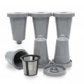 6 Pack Reusable Coffee Filter For Keurig 1 0 Brewers Fit B30 B40 B50 B60 B70 Series Refillable Single Cup Capsule Pods 