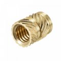 Uxcell Knurled Insert Nut M6 X 10mm L 8mm Od Female Thread Brass Embedding 30 Pcs
