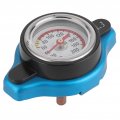 Thermostatic Radiator Cap Universal Water Tank Cover Leakproof W Temperature Gauge Small Head 1 3par