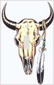 Southwest Cattle Skull Decorative Switchplate Cover 