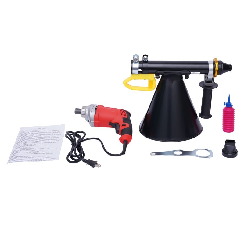 Electric Mortar Gun Patio Brick Pointing Grouting Applicator Tool 1 Oiler -700w