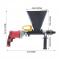 Electric Mortar Gun Patio Brick Pointing Grouting Applicator Tool 1 Oiler -700w