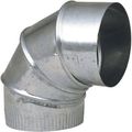 United States Hdw Gv0286-c 4 Adjustable 30ga Furnace Elbow 