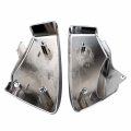Ydlmt 1 Pair Battery Side Covers Motorcycle Fairing Panels For H-onda Vtx1800 R S N F T Retro Spoke Neo Tourer 2002-2008 Chrome