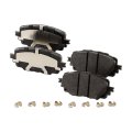 Front Ceramic Brake Pad Set For Mazda Mx-5 Miata 2016 To 2023 2 Wheel With Shims Replacement Nayj3328za 