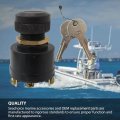 Boat Ignition Key Switch Push With Off-on-start 6 Terminals For Mercury 87-88107 And 87-88107a5