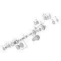 Andrews Mainshaft 3rd Gear 206220 