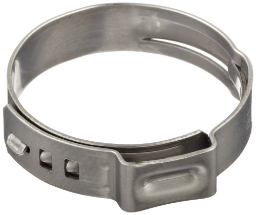 Oetiker 16702494 Stepless Ear Clamp One Mm Band Width Id Range 13 7 Closed 16 2 Open Pack Of 100