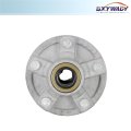 Pre-assembled 5 On 4 Inch Galvanized Trailer Hub Replacement For 2000 Lbs 1-1 16 Spindle With Bearing Kit 6 Pieces Set