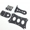 Httmt Black License Plate Bracket Light Compatible With H-d Bobber Chopper Custom