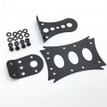Httmt Black License Plate Bracket Light Compatible With H-d Bobber Chopper Custom