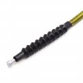 Uxcell Black Rubber Coated Motorcycle Motorbike Clutch Cable Wire Line For Honda Cg125