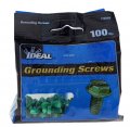 Ideal Industries Inc 774044r Combination Grounding Screws 100 Pack 