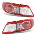 Tail Light Rear Brake Lamp Kit Halogen For Toyota Corolla Base L Xrs Submodel Ce Le S 2011-2013 8155112c10 8156112c10 Red 