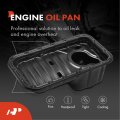 A-premium Engine Oil Pan Sump With Drain Plug Compatible Chevrolet Spark 2013 2014 2015 1 2l Replace 25186958
