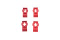 E46 Window Regulator Clip Set Of 4 Part Number 51338218383 Genuine Orange Clips For Sedans And Wagons 
