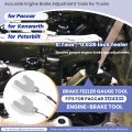 2 Pack 0 7mm Brake Feeler Gauge Tools For Paccar Engine 028 In Stainless Steel Instrumentation Tool Mx 11 And 13 Engines