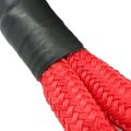 Kinetic Energy Truck Tow Recovery Rope 7 8 In X 30 Ft 28660 Lbs Capacity Black Nylon Replacement For Large Suv Atv Utv Offroad
