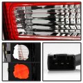 Acanii For 2000-2006 Bmw E53 X5 Red Clear Tail Lights Brake Lamps Replacement Set Driver Passenger Side