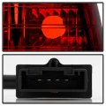 Acanii For 2000-2006 Bmw E53 X5 Red Clear Tail Lights Brake Lamps Replacement Set Driver Passenger Side