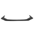 Ikon Motorsports Front Bumper Lip For 2017-2019 Subaru Impreza Sedan Hatchback Style Unpainted Black Pu Polyurethane Air Dam 