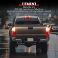 Hecasa Tail Lights Compatible With 1995-2000 Toyota Tacoma Pickup Trunk Taillight Assembly Set Driver Passenger