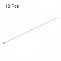 Uxcell Straight Ejector Pins 1 5mm 16 Dia 65mn Steel Round Tip Punch 200mm 8 Long For Mechanical Maintenance 10pcs
