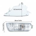 Labwork Side Marker Corner Parking Lights Turn Signals Left And Right Lamps Clear Cover Lens Replacement For 2001-2004 Tacoma