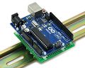 Electronics-salon Din Rail Mount Adapter Prototype Pcb Kit for Arduino Uno Mega 2560 Etc 
