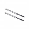 Uxcell M3 X 0 5 Spiral Point Threading Tap H2 Tolerance High Speed Steel Ticn Coated Round Shank With Square End Din371 376