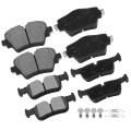D1892 D1762 Brake Pads W Hardware Front Rear Disc Pad Set 