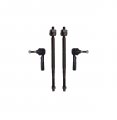 2 Inner Tie Rod Ends Outer Passenger Rh Driver Lh Side Front Steering Kit 