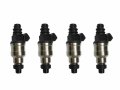 Set Of 4750cc Fuel Injectors For Honda B16 B18 B20 D16 D18 F22 H22 H22a Vtec Ev1 Clips 