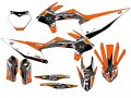 2019-2022 Sx Podium Orange Senge Graphics Complete Kit For Ktm 