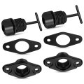 2pcs Drain Plug Assembly For Yamaha Wavejammer Waverunner Waveblaster Waveraider Waveventure 500 650 700 760 800 1100 1990-2008 