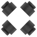 Caltric 4 Seat Mount Rubber Bumper Compatible With Can-am Commander 1000 4x4 2011-2020 708001671