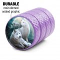 White Wolf Pack Moon Valve Stem Caps For Tire Rim Wheel Aluminum Purple